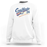 Cabo Verde Soccer Club 26 National Pride Sweatshirt Cape Verde Football Fans Retro Sporty Est. 2026 TS02