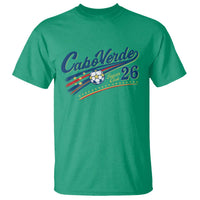 Cabo Verde Soccer Club 26 National Pride T Shirt Cape Verde Football Fans Retro Sporty Est. 2026 TS02