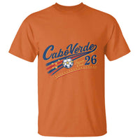 Cabo Verde Soccer Club 26 National Pride T Shirt Cape Verde Football Fans Retro Sporty Est. 2026