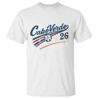 Cabo Verde Soccer Club 26 National Pride T Shirt Cape Verde Football Fans Retro Sporty Est. 2026 TS02