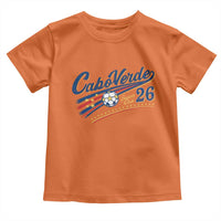 Cabo Verde Soccer Club 26 National Pride Toddler T Shirt Cape Verde Football Fans Retro Sporty Est. 2026 TS02