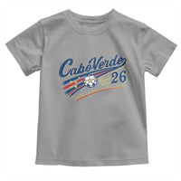Cabo Verde Soccer Club 26 National Pride Toddler T Shirt Cape Verde Football Fans Retro Sporty Est. 2026 TS02