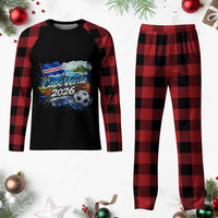 Cape Verde Soccer 2026 Island Flag Plaid Pajama Set Cabo Verde Football Team Fans Tropical Pride Gift