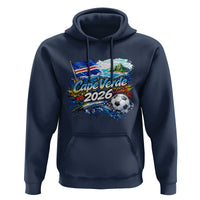 Cape Verde Soccer 2026 Island Flag Hoodie Cabo Verde Football Team Fans Tropical Pride Gift
