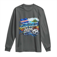 Cape Verde Soccer 2026 Island Flag Long Sleeve Shirt Cabo Verde Football Team Fans Tropical Pride Gift