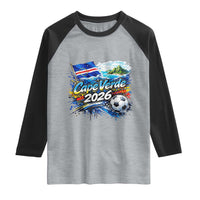 Cape Verde Soccer 2026 Island Flag Raglan Shirt Cabo Verde Football Team Fans Tropical Pride Gift