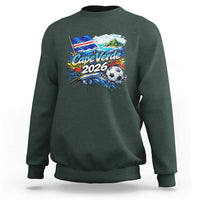 Cape Verde Soccer 2026 Island Flag Sweatshirt Cabo Verde Football Team Fans Tropical Pride Gift