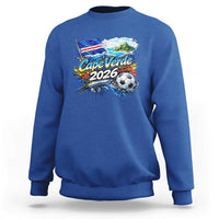 Cape Verde Soccer 2026 Island Flag Sweatshirt Cabo Verde Football Team Fans Tropical Pride Gift
