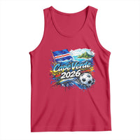 Cape Verde Soccer 2026 Island Flag Tank Top Cabo Verde Football Team Fans Tropical Pride Gift