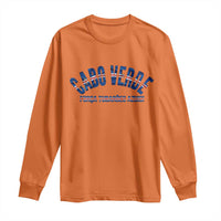 Forca Tubaroes Azuis Cabo Verde National Pride Long Sleeve Shirt Cape Verde Football Fans Blue Sharks Heritage