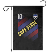 Cape Verde Soccer Jersey Style National Pride Garden Flag Cabo Verde Football Fans Number 10 Athletic