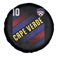 Cape Verde Soccer Jersey Style National Pride Spare Tire Cover Cabo Verde Football Fans Number 10 Athletic