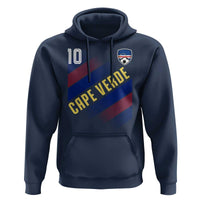Cape Verde Soccer Jersey Style National Pride Hoodie Cabo Verde Football Fans Number 10 Athletic