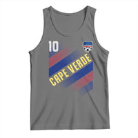 Cape Verde Soccer Jersey Style National Pride Tank Top Cabo Verde Football Fans Number 10 Athletic