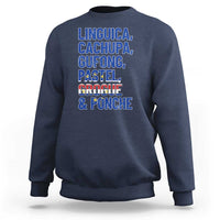 Cape Verde Traditional Food & Drinks List Sweatshirt Cabo Verdean Cachupa Grogue Heritage Gift