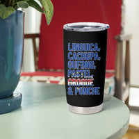 Cape Verde Traditional Food & Drinks List Tumbler Cup Cabo Verdean Cachupa Grogue Heritage Gift