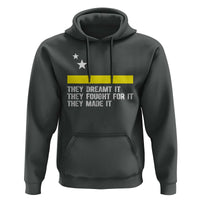 Curaçao Flag History Pride Hoodie They Dreamt Fought Made It