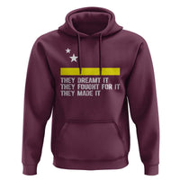 Curaçao Flag History Pride Hoodie They Dreamt Fought Made It
