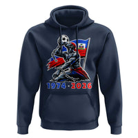 Haiti Soccer Tournament History 1974 to 2026 Hoodie Powerful Haitian Broken Chains National Flag Football Fans
