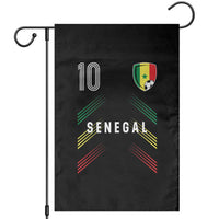 Senegal Soccer Sports Graphic Number 10 Jersey Style Garden Flag Proud Senegalese Football Fans Game Day Pride