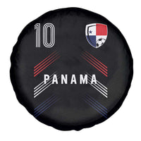 Panama Soccer Sports Graphic Number 10 Jersey Style Spare Tire Cover Proud Panamanian Football Fans Game Day Pride