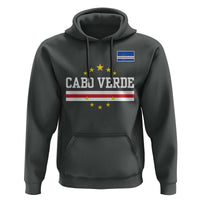 Cabo Verde Athletic Varsity Style Hoodie Cape Verde Flag Stars National Pride