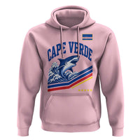 Cape Verde Blue Sharks Ocean Wave Graphic Hoodie Cabo Verde Pride Sports Fans