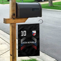 Czech Republic Soccer Sports Graphic Number 10 Jersey Style Garden Flag Proud Czechia Football Fans Game Day Pride