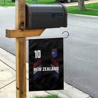 New Zealand Soccer Sports Graphic Number 10 Jersey Style Garden Flag Proud Kiwis Football Fans Game Day Pride