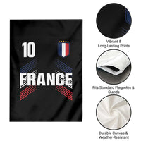 France Soccer Sports Graphic Number 10 Jersey Style Garden Flag Proud French Football Fans Game Day Pride