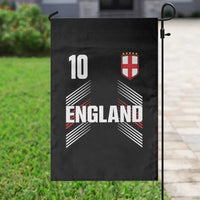 England Soccer Sports Graphic Number 10 Jersey Style Garden Flag Proud St George Cross Football Fans Game Day Pride