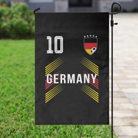 Germany Soccer Sports Graphic Number 10 Jersey Style Garden Flag Proud German Football Fans Game Day Pride