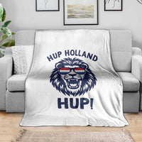 Hup Holland Hup Lion Netherlands Flag Throw Blanket Nederlands Dutch Pride Soccer Fans