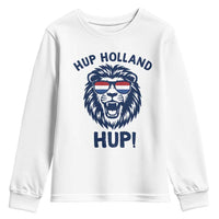 Hup Holland Hup Lion Netherlands Flag Youth Sweatshirt Nederlands Dutch Pride Soccer Fans