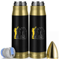 Viral Basketball Pointing Huddle Bullet Tumbler Funny Women Sports Culture Meme Yellow Silhouette Graphic