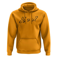 Y Si Si Minimalist Typography Hoodie What If Mexico Slang Spanish