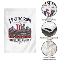 Viking Row Ro Ro Norway Norge Norwegian Flag Garden Flag Row For Glory Norway Together As One Retro Football Fans