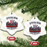 Viking Row Ro Ro Norway Norge Norwegian Flag Ceramic Ornament Row For Glory Norway Together As One Retro Football Fans