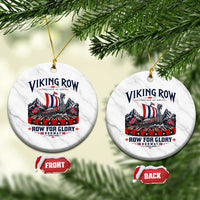 Viking Row Ro Ro Norway Norge Norwegian Flag Ceramic Ornament Row For Glory Norway Together As One Retro Football Fans