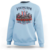 Viking Row Ro Ro Norway Norge Norwegian Flag Sweatshirt Row For Glory Norway Together As One Retro Football Fans