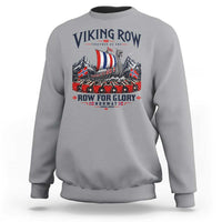Viking Row Ro Ro Norway Norge Norwegian Flag Sweatshirt Row For Glory Norway Together As One Retro Football Fans