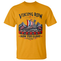 Viking Row Ro Ro Norway Norge Norwegian Flag T Shirt Row For Glory Norway Together As One Retro Football Fans