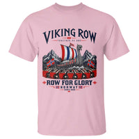 Viking Row Ro Ro Norway Norge Norwegian Flag T Shirt Row For Glory Norway Together As One Retro Football Fans