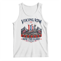 Viking Row Ro Ro Norway Norge Norwegian Flag Tank Top Row For Glory Norway Together As One Retro Football Fans