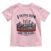 Viking Row Ro Ro Norway Norge Norwegian Flag Toddler T Shirt Row For Glory Norway Together As One Retro Football Fans