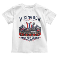 Viking Row Ro Ro Norway Norge Norwegian Flag Toddler T Shirt Row For Glory Norway Together As One Retro Football Fans