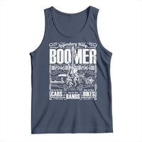 Legendary Baby Boomer Generation 1946 to 1964 Tank Top Vintage Rocker Classic Cars And Bikes Graphic