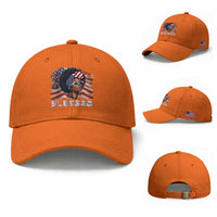 Blessed Black Queen Afro American Flag Baseball Cap Patriotic Juneteenth 4th of July