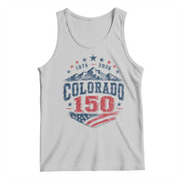 Colorado Rocky Mountains 150th Anniversary Tank Top Sesquicentennial 1876 2026 Patriotic Graphic