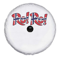 Funny Norway Flag Ro Ro Typography Graphic Spare Tire Cover Norge Norwegian Flag Football Fans
